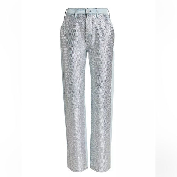 FRAME Atelier Le Jane Crystal Jeans SIZE 27 - Picture 7 of 13